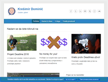 Tablet Screenshot of kresimirdominic.com